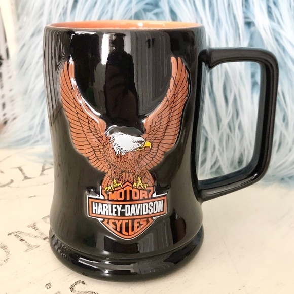 Harley-Davidson Other - Harley Davidson, Vintage, 2000, Tall, Ceramic, Mug, Stein, Collectable, NEW